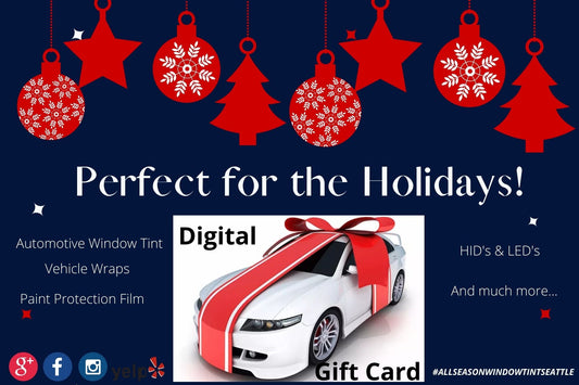 All Season Window Tint E-Gift Cards